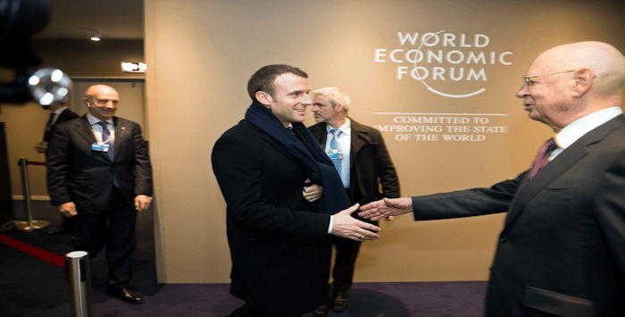 Macron Davos